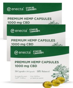 3 pack | Cannabis Oil Capsule: le Capsule di CBD | 30 caps
