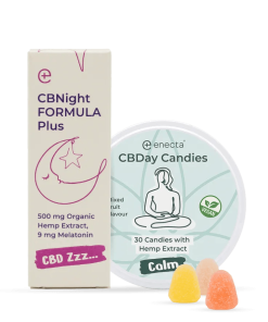 CBNight Plus 30 ml + CBDay Candies 60 gr