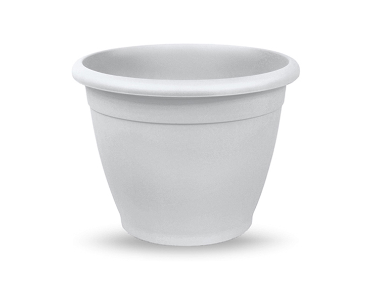Vaso Naxos Bianco D40cm in Plastica