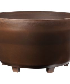 Vaso Tondo Jumbo Bronzo D100x56cm in Plastica