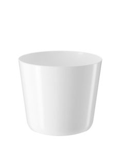 Cachepot Spring Bianco D17cm in Ceramica