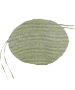 Cuscino tonda verde d40 cotone