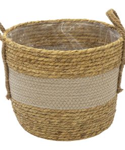 Cesta Hayden Low Mid Grigio Large D33 in Salice